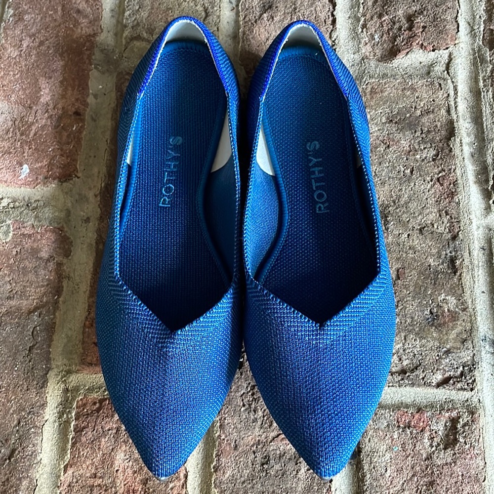 Blue Rothy’s! Worn only once
